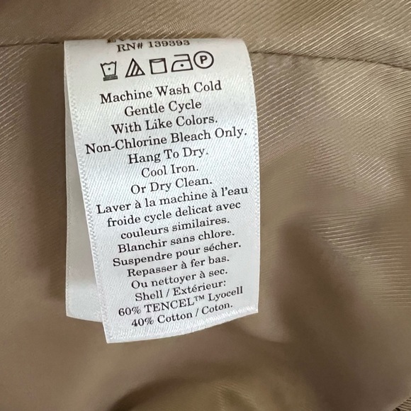 NWOT Everlane Oversized Striped Blazer Cornstalk & Black Tan Business Women’s 12 - Picture 9 of 13